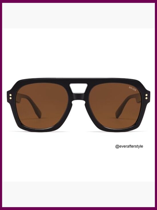 Retro Polarized Aviator Sunglasses with UV400 TAC Lenses main image 6